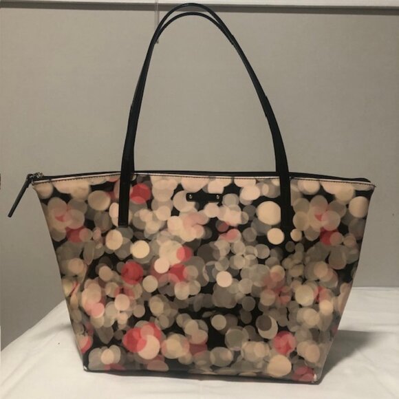 kate spade Handbags - Kate Spade City Lights Bokeh Print Tote NYC Skyline Shoulder Bag Purse